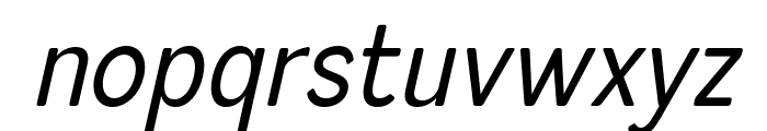 ProSotan-Italic Font LOWERCASE