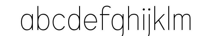 ProSotan-Thin Font LOWERCASE