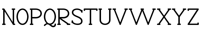 Progue-Medium Font UPPERCASE