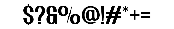 Prohead Medium Font OTHER CHARS