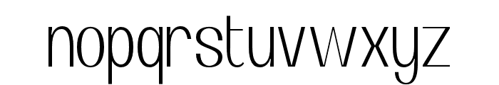 Prohead Thin Font LOWERCASE