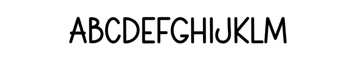 Project Font LOWERCASE