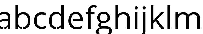 Prolix Regular Font LOWERCASE