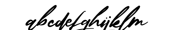 Prologie Signature Font LOWERCASE