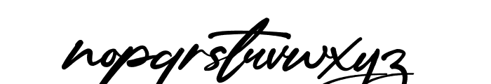 Prologie Signature Font LOWERCASE