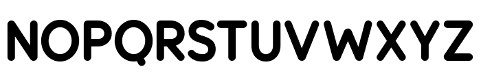 Prolosure Rounded Black Font UPPERCASE