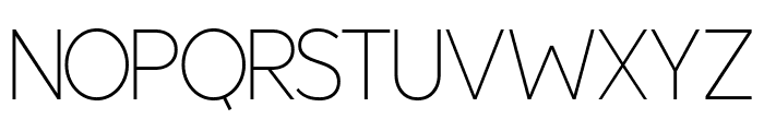 Prolosure Thin Font LOWERCASE