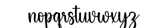 Protea Font LOWERCASE