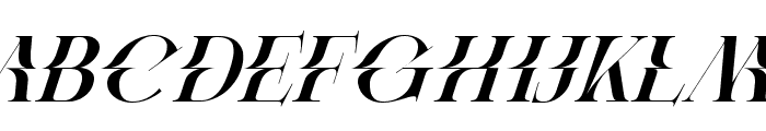 Protest Regular Italic Font LOWERCASE