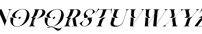 Protest Regular Italic Font LOWERCASE