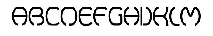 Proxima Regular Font UPPERCASE