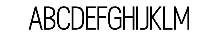 Prozephyr Light Font UPPERCASE