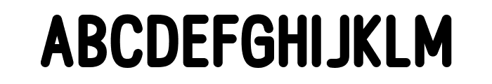 Prozephyr Rounded Black Font UPPERCASE
