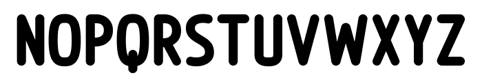 Prozephyr Rounded Black Font LOWERCASE