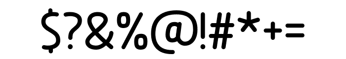 Prozephyr Rounded Font OTHER CHARS