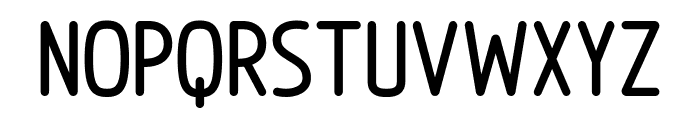 Prozephyr Rounded Font LOWERCASE
