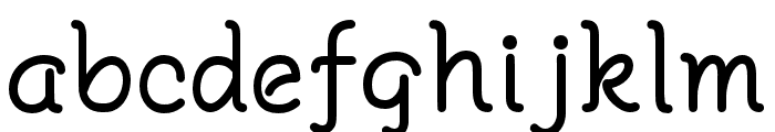 Prunellia-Regular Font LOWERCASE