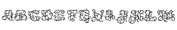 PrunelliaMonogram-Regular Font LOWERCASE