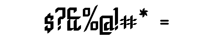 Psalta-Bold Font OTHER CHARS