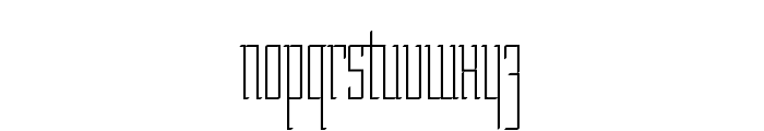 Psalta-Light Font LOWERCASE