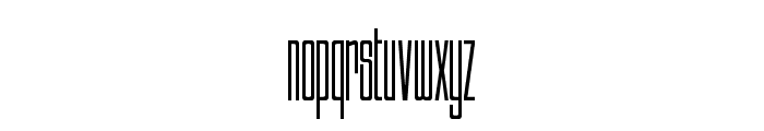 Psilograph-ExtraLight Font LOWERCASE