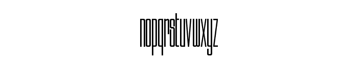 Psilograph-Thin Font LOWERCASE