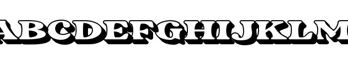 PsycheLover-Extrude Font UPPERCASE