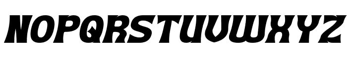 Psychedelia Energy Bold Italic Font UPPERCASE