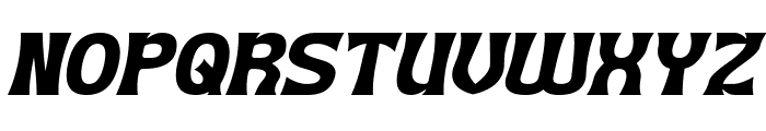 Psychedelia Energy Italic Font UPPERCASE