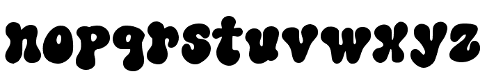 Psychedelic Bubble Two Regular Font LOWERCASE
