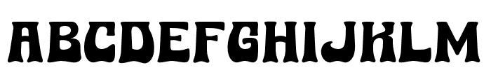 Psychofun Black Font UPPERCASE
