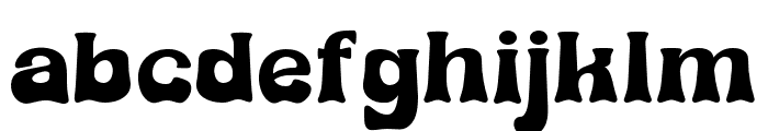 Psychofun Black Font LOWERCASE