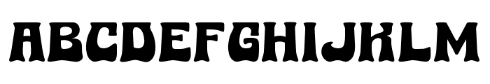 Psychofun Heavy Font UPPERCASE