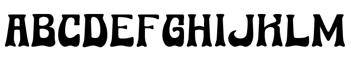 Psychofun Regular Font UPPERCASE
