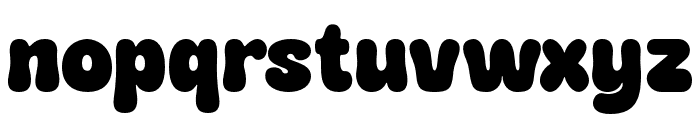 PuddyGum-Regular Font LOWERCASE