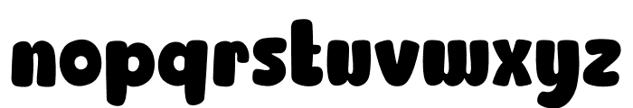 Puffy Life Font Font LOWERCASE