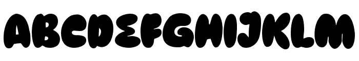 PuffyDelight-Regular Font LOWERCASE