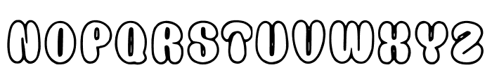 Puffy_Outline Font UPPERCASE
