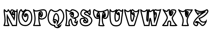 Pugun Font UPPERCASE