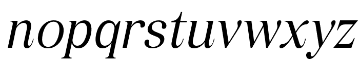 Pujarelah-Italic Font LOWERCASE