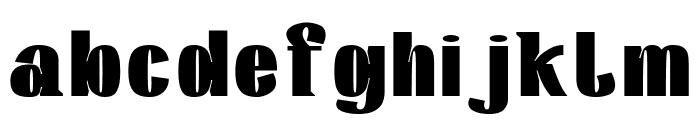 Pulchra SPF Bold Font LOWERCASE