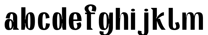 Pulchra SPF Regular Font LOWERCASE