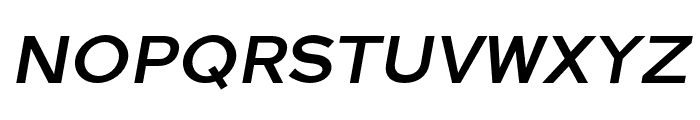Pulse Bold Italic Font UPPERCASE