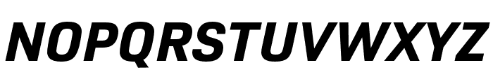 Pulse JP Black Italic Font UPPERCASE