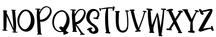PumKinz Witch Font UPPERCASE