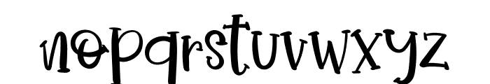 PumKinz Witch Font LOWERCASE
