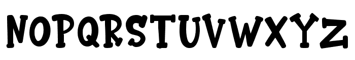 PumkinsHalloween-Regular Font UPPERCASE