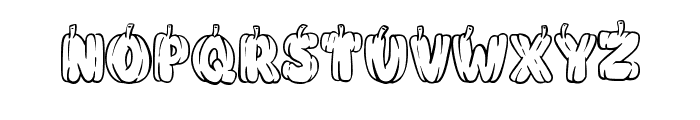 Pumpkin By Squeeb Creat Regular Font UPPERCASE
