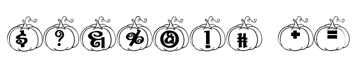 Pumpkin Collestion Font OTHER CHARS
