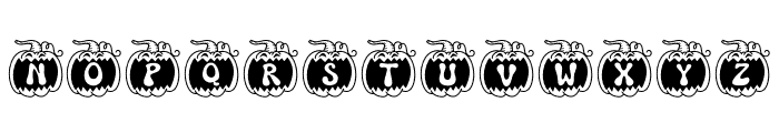 Pumpkin Happy Font UPPERCASE